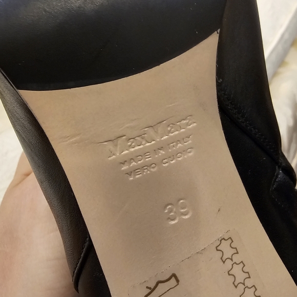 MaxMara leather high heel booties - Picture 6 of 7
